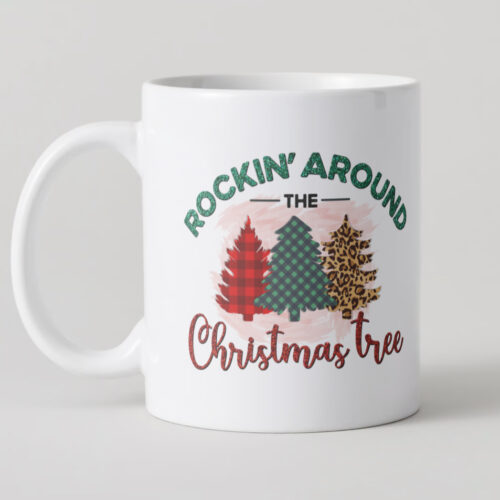 Rocking around the Christmas Tree mug